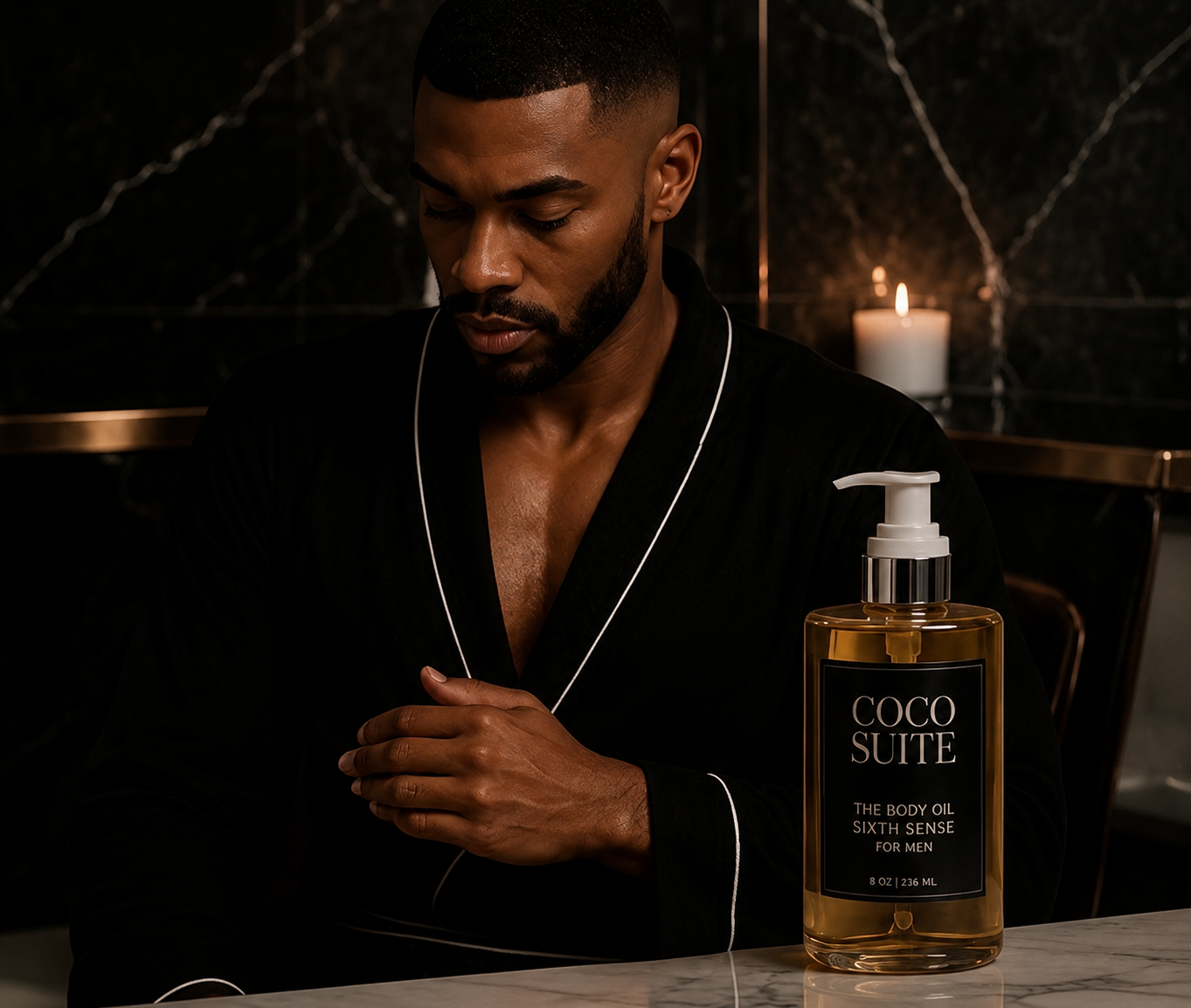 The Body Oil “Sixth Sense” (For Men)